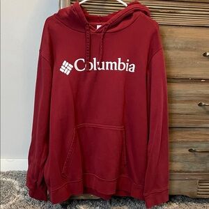 Columbia Burgundy Hoodie